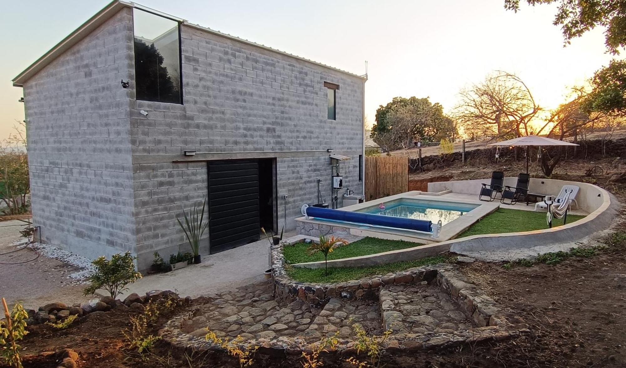 Casa Tapanco Tepoztlan Villa Bagian luar foto